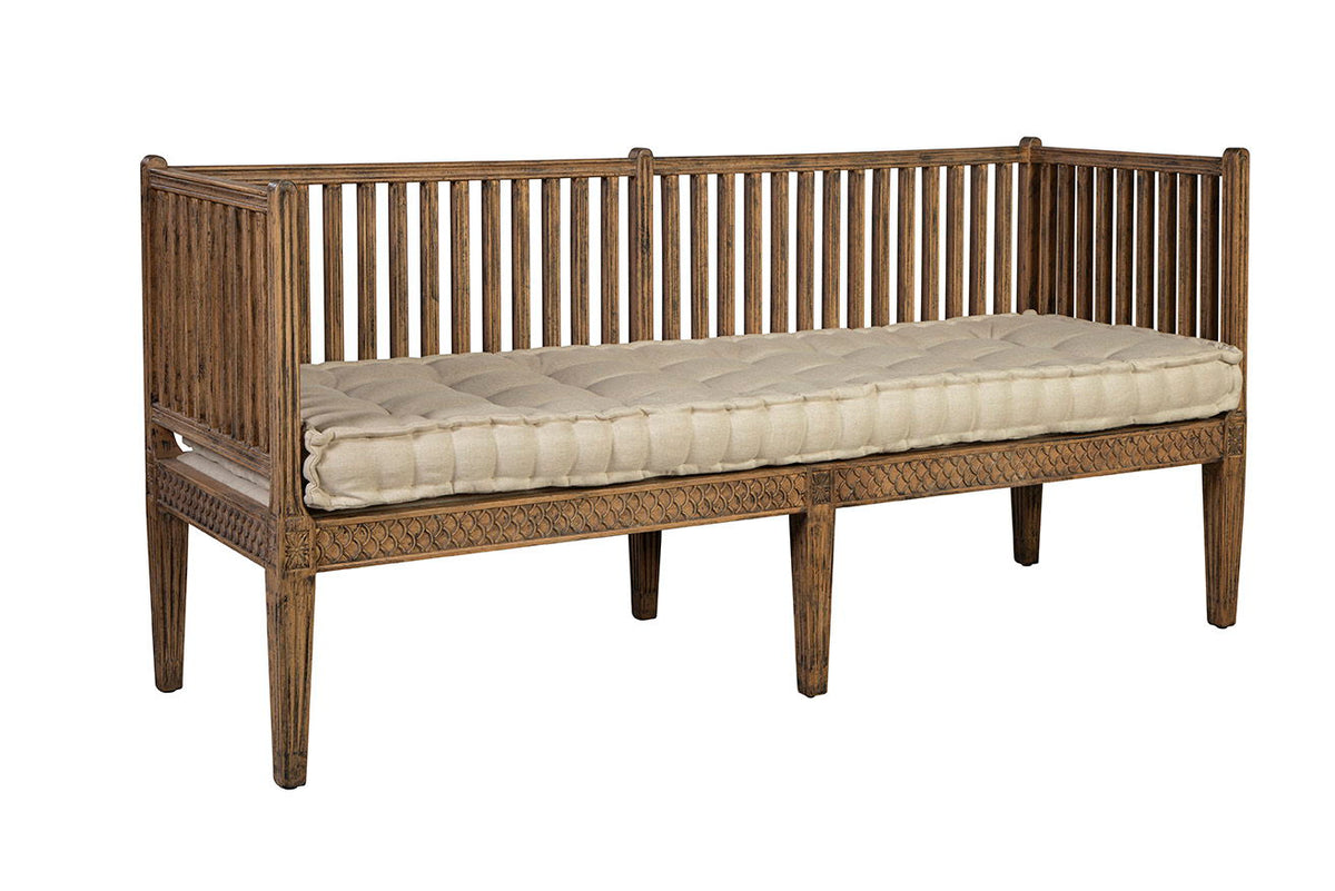 Depaul - Settee - Dark Brown