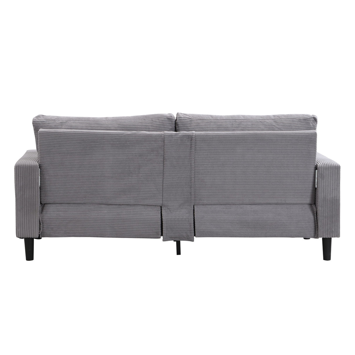 Modern Upholstered 3 Seat Sofa, High Resilience