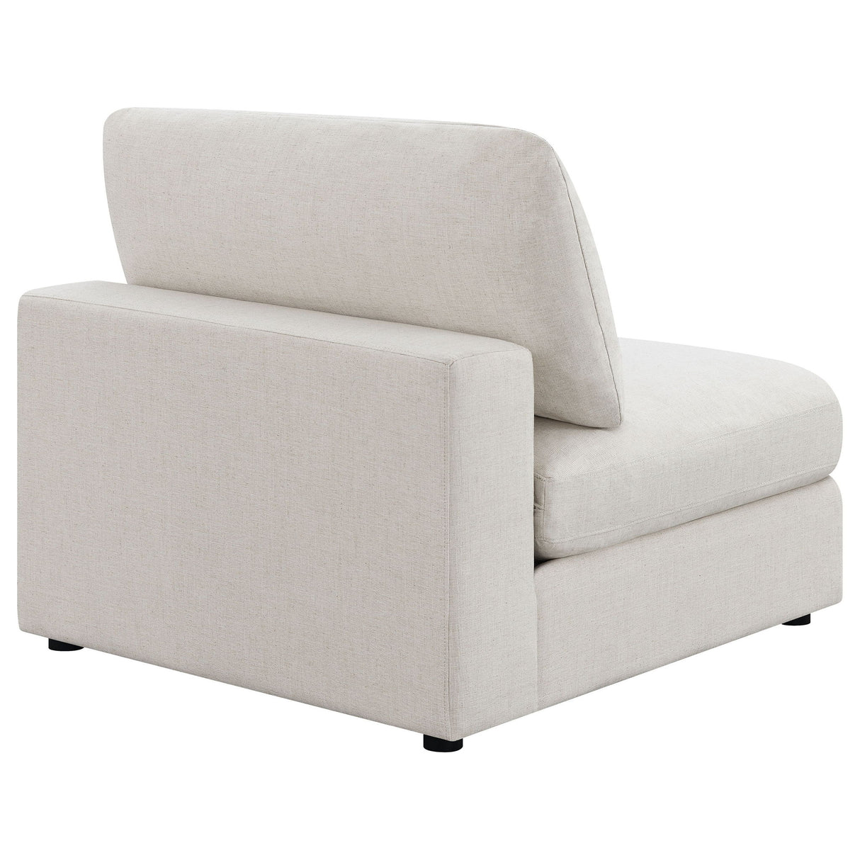 Duncan- Armless Chair With Removable Cushions