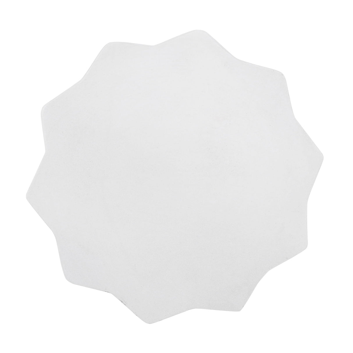 Outdoor Lightweight Concrete Side Table - Antique White
