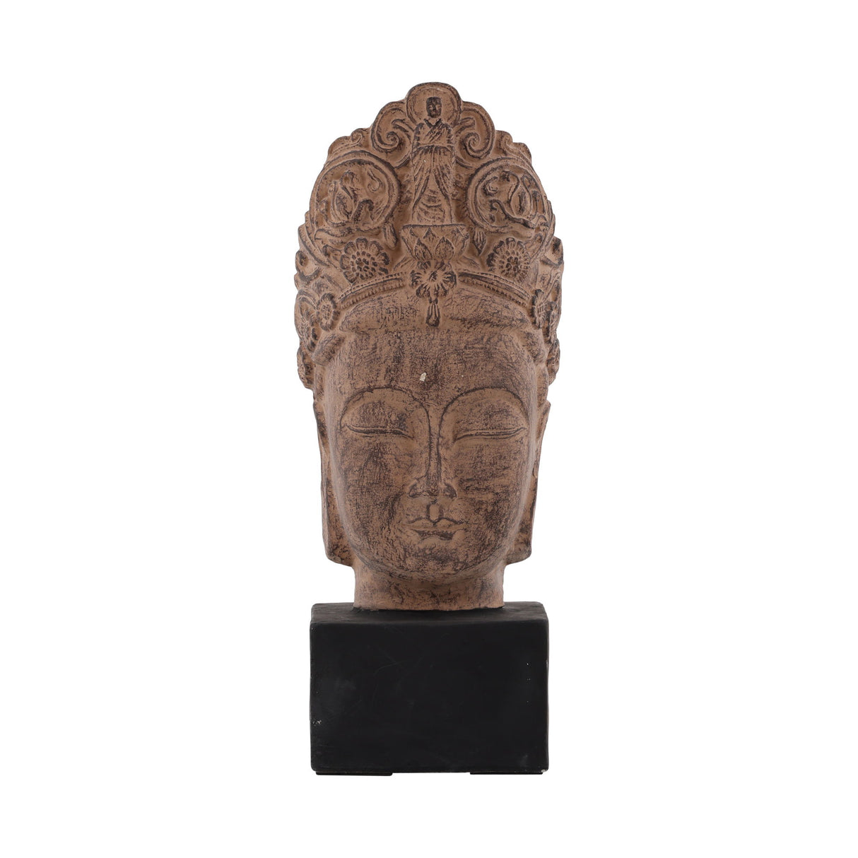 Hindu - Goddess Head - Light Brown
