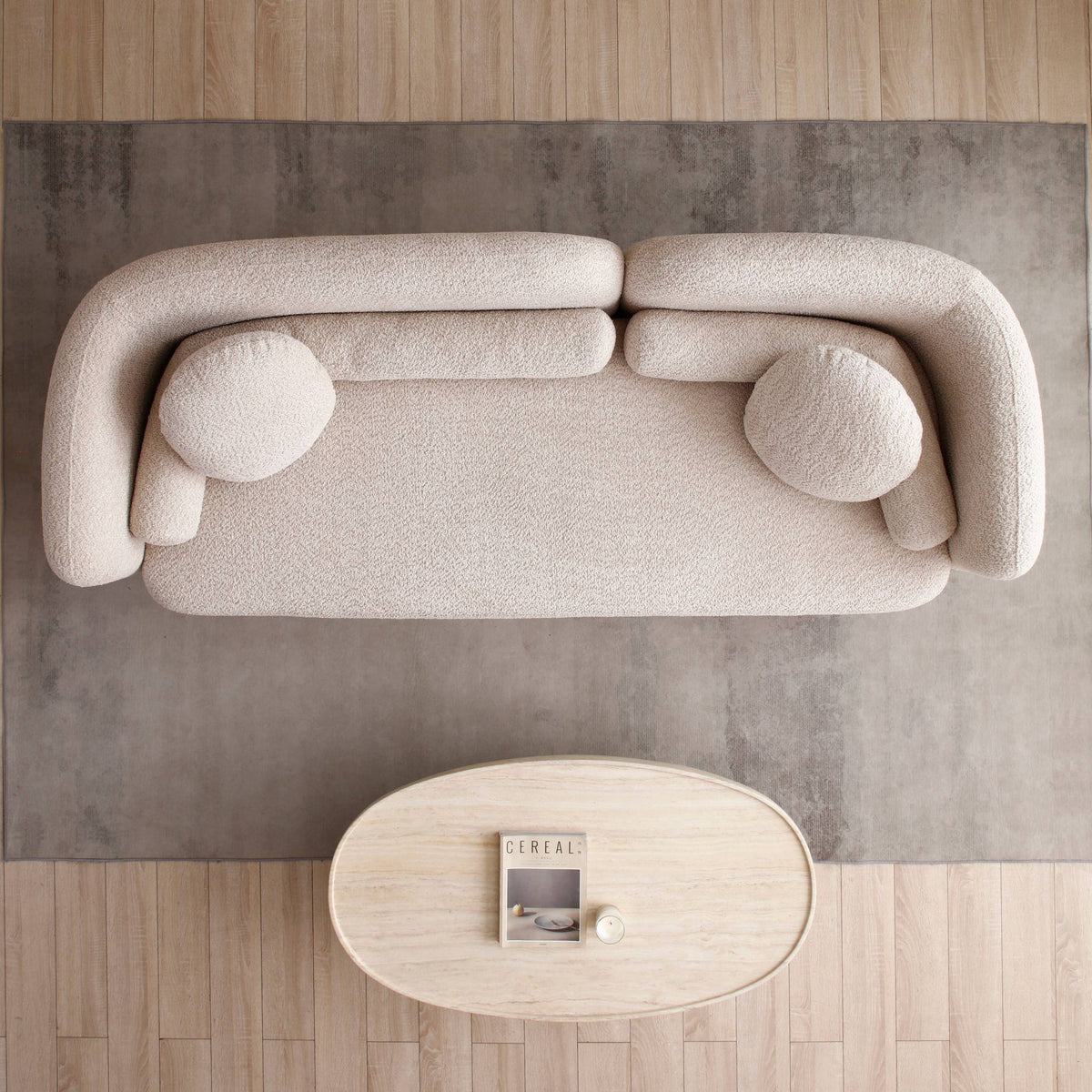 Luxury Modern Couch, 3 Seater Sofa For Living Room
