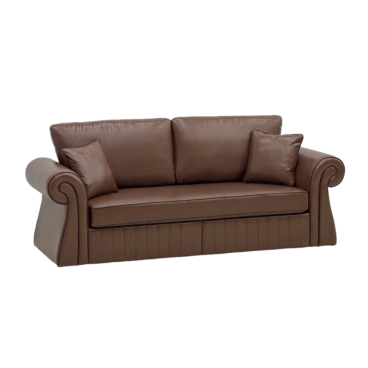 3 Seater Sofa With Pocket Coils And Foam Cushion, Removable Seat
