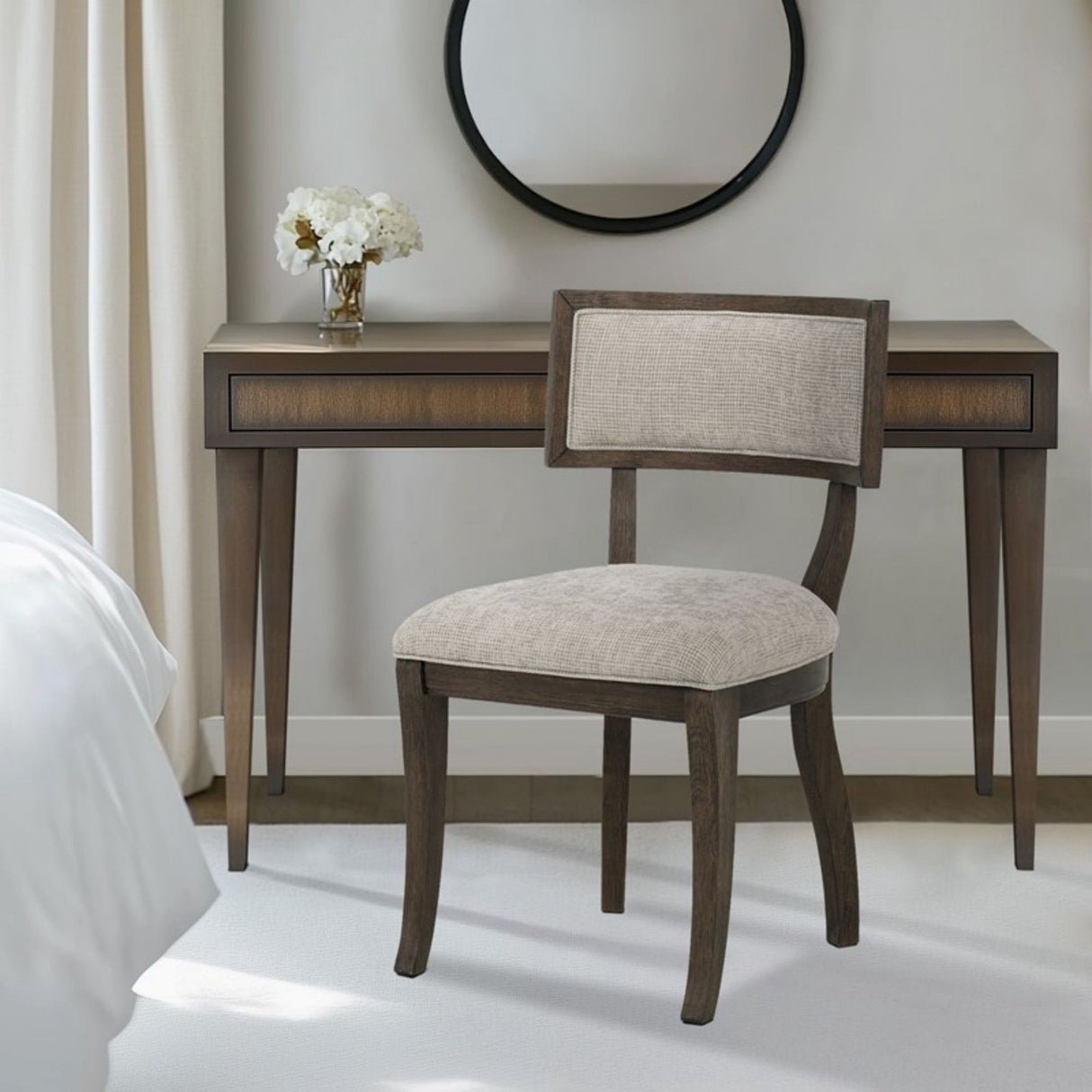 Marie - Upholstered Dining Chair (Set of 2) - Beige
