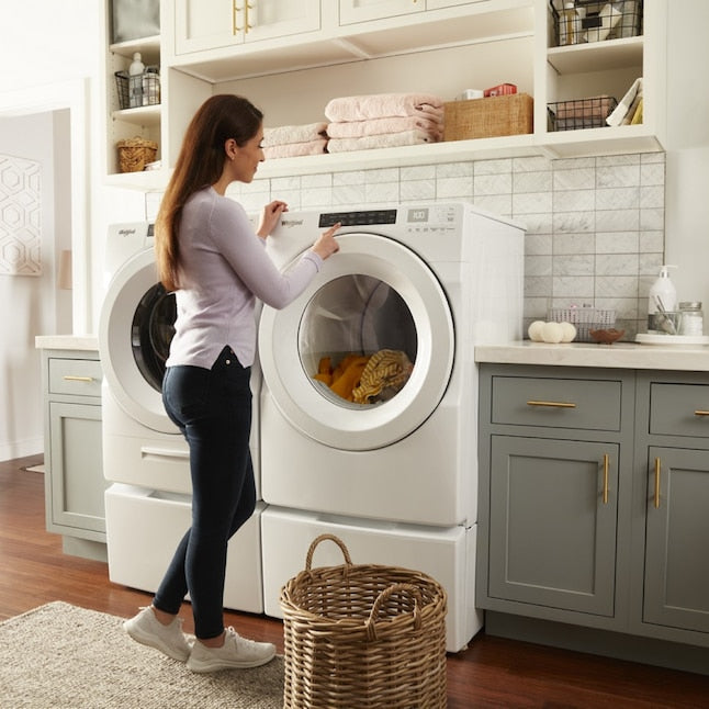 Whirlpool 7.4 cu. ft. Front Load Electric Dryer with Intuitive Touch Controls