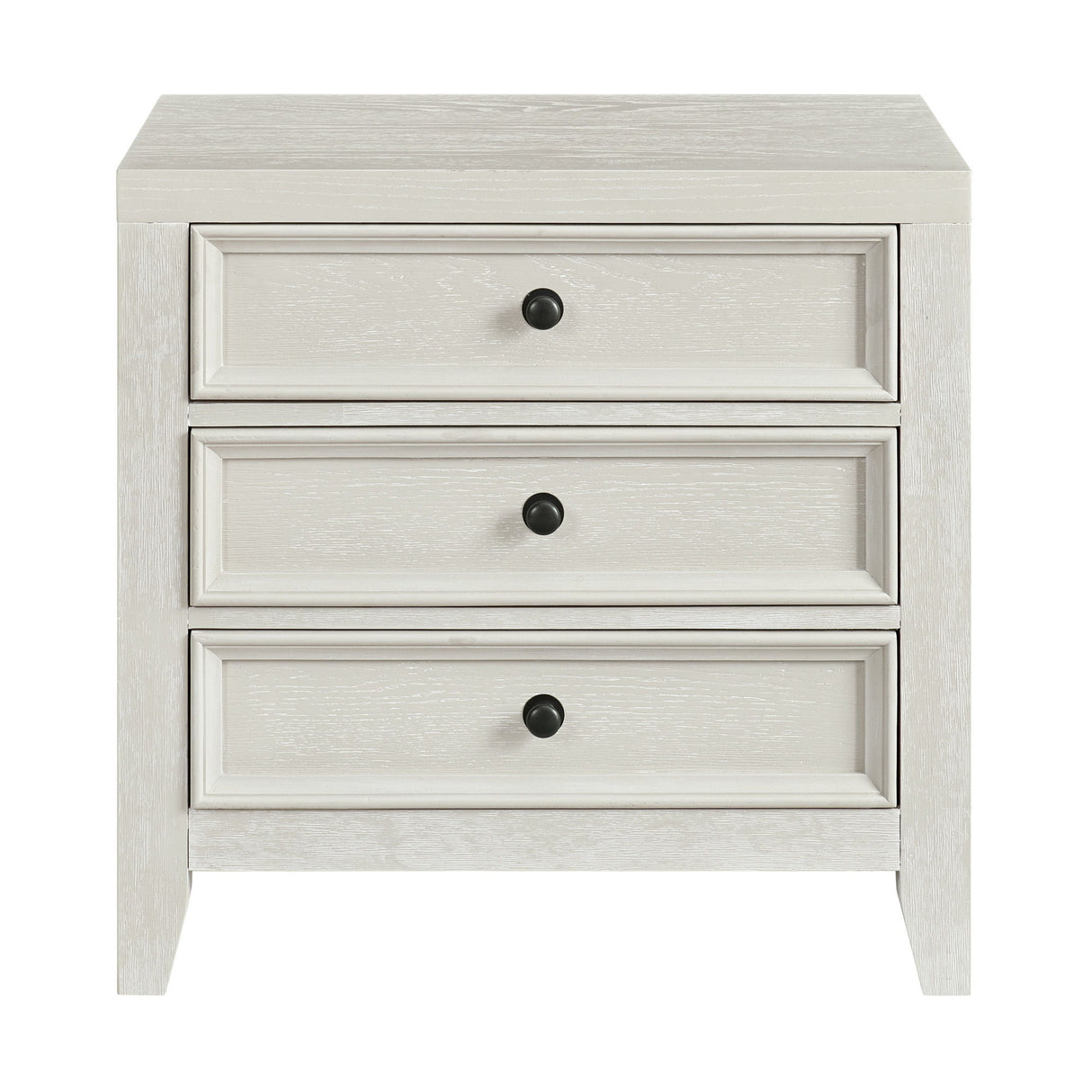 3 Drawer Nightstand With USB Charging Port