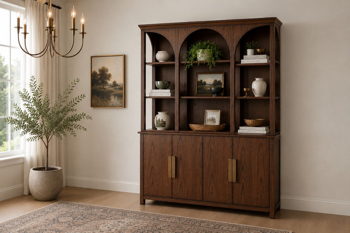 Lydia - Cupboard - Dark Brown