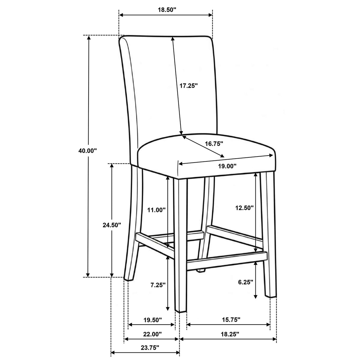Flynn - Counter Chair (Set of 2)