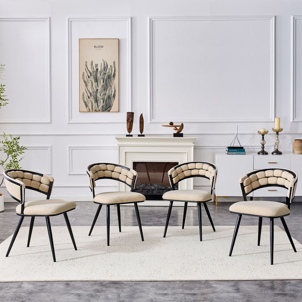 Dining Chairs For Dining Room & Kitchen (Set of 2)