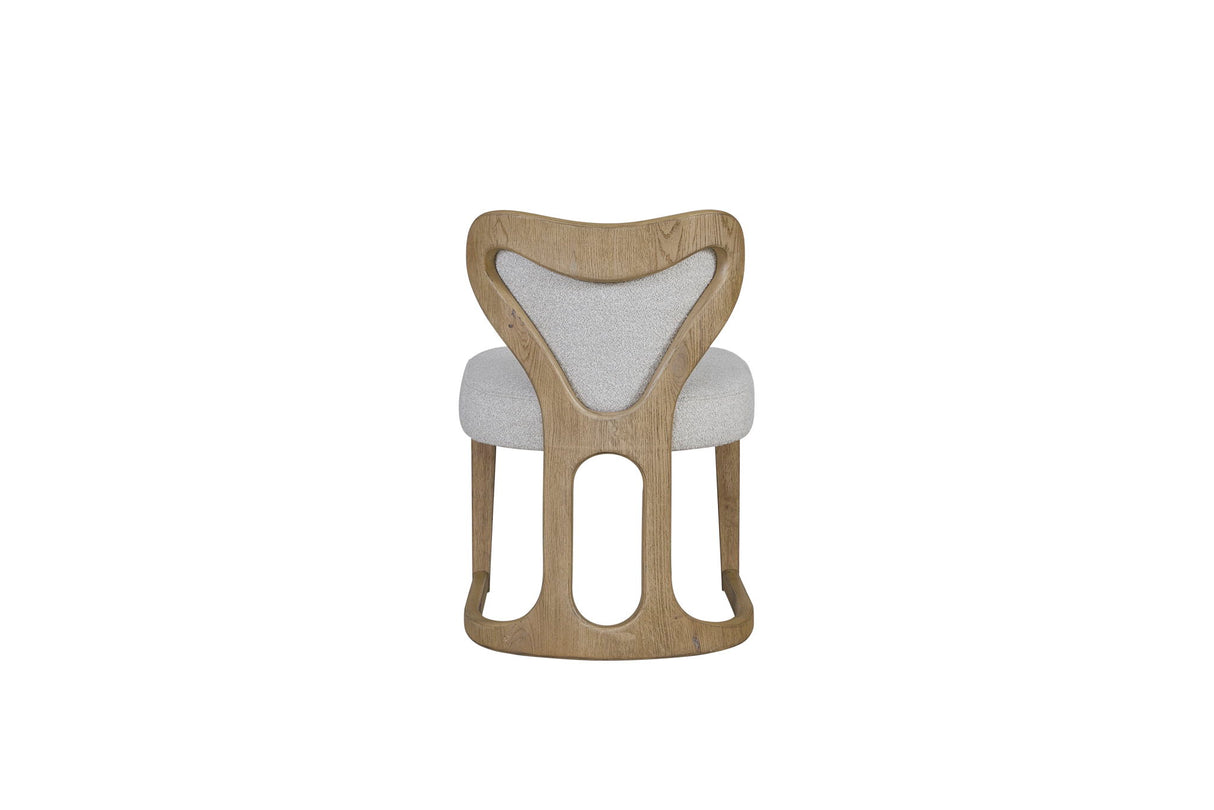 Pagosa - Wrap Chair (Set of 2) - English Knotty Oak / Gray