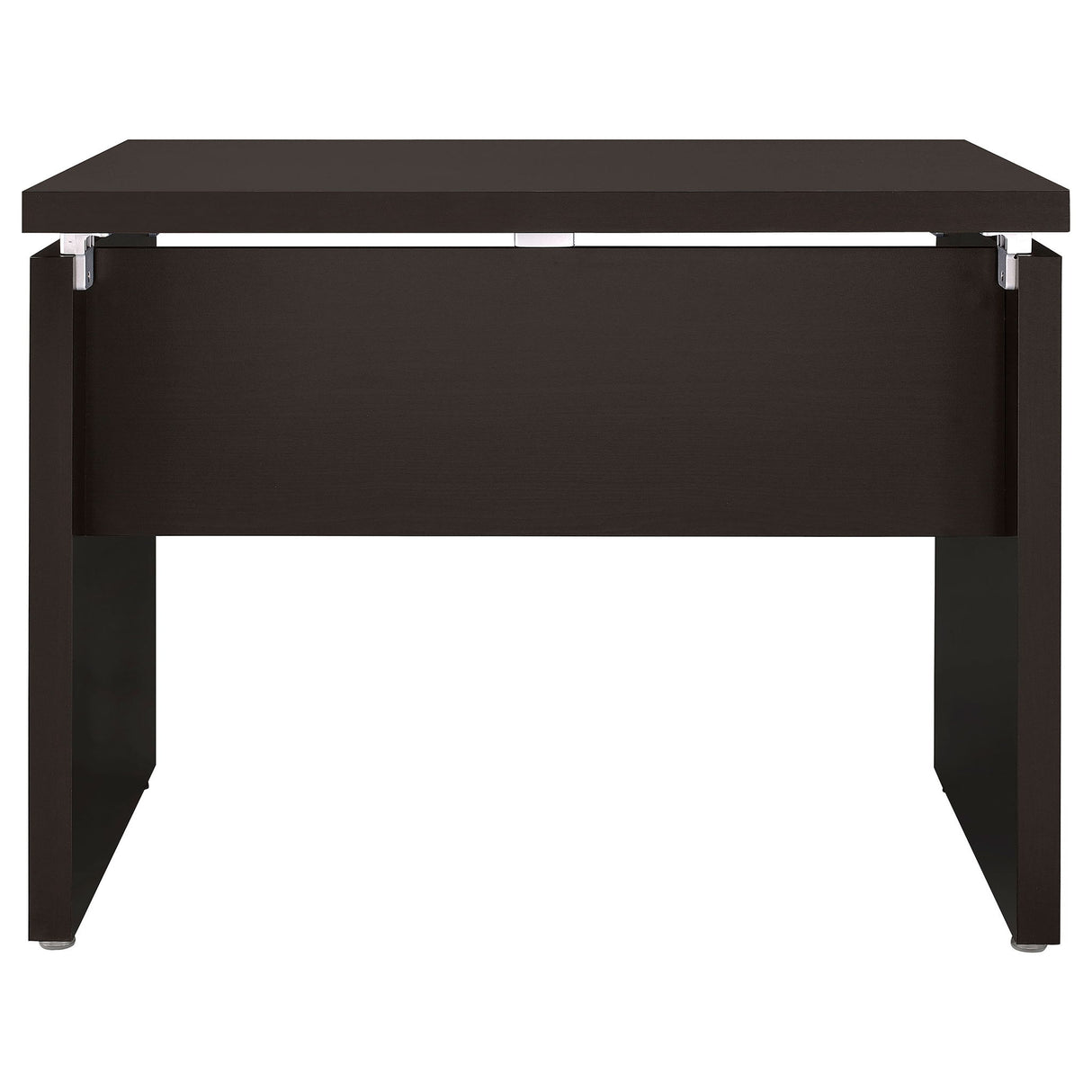 Extension Desk With Floating Top Design - Brown