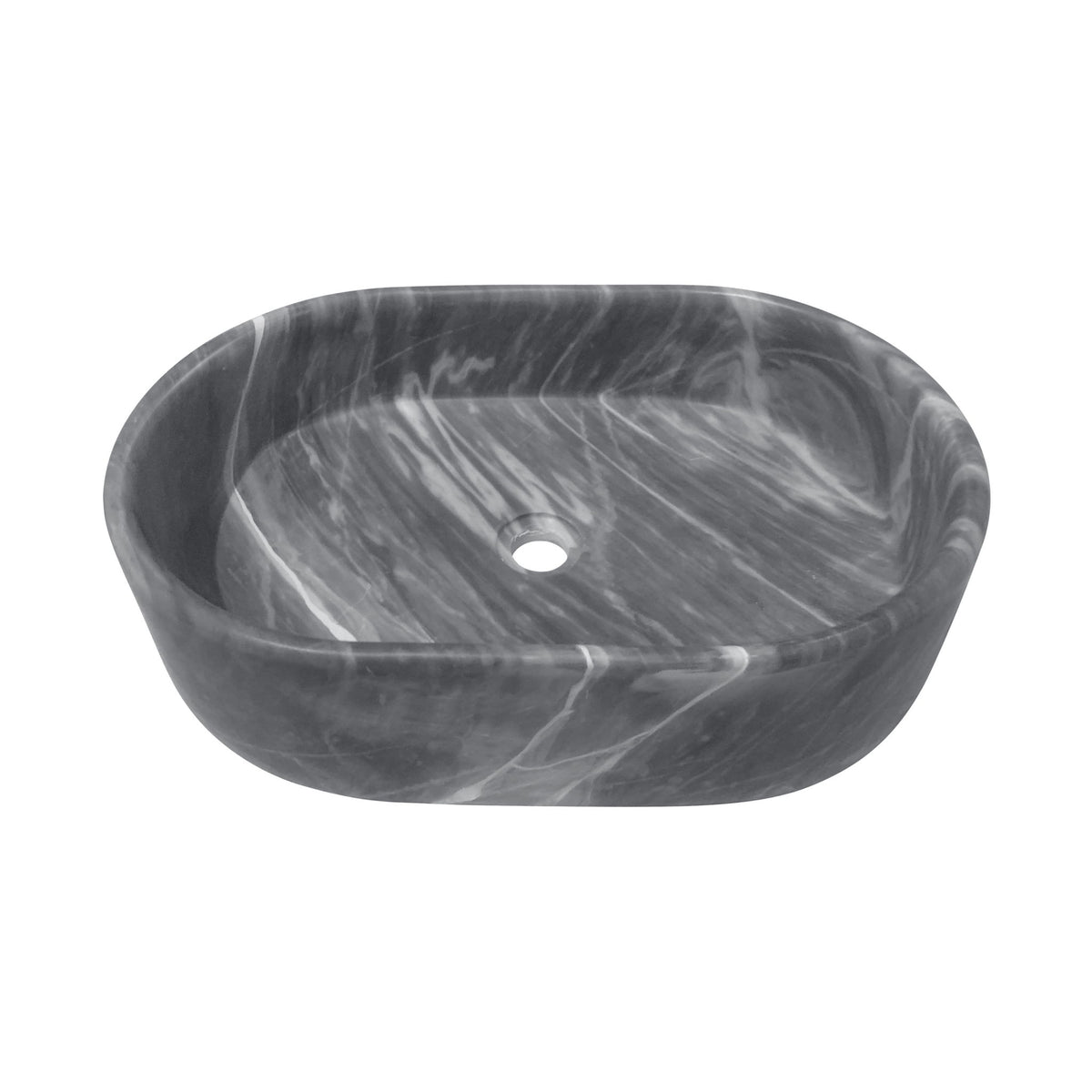 Bathroom Vessel Sink, Semi Polished Surface