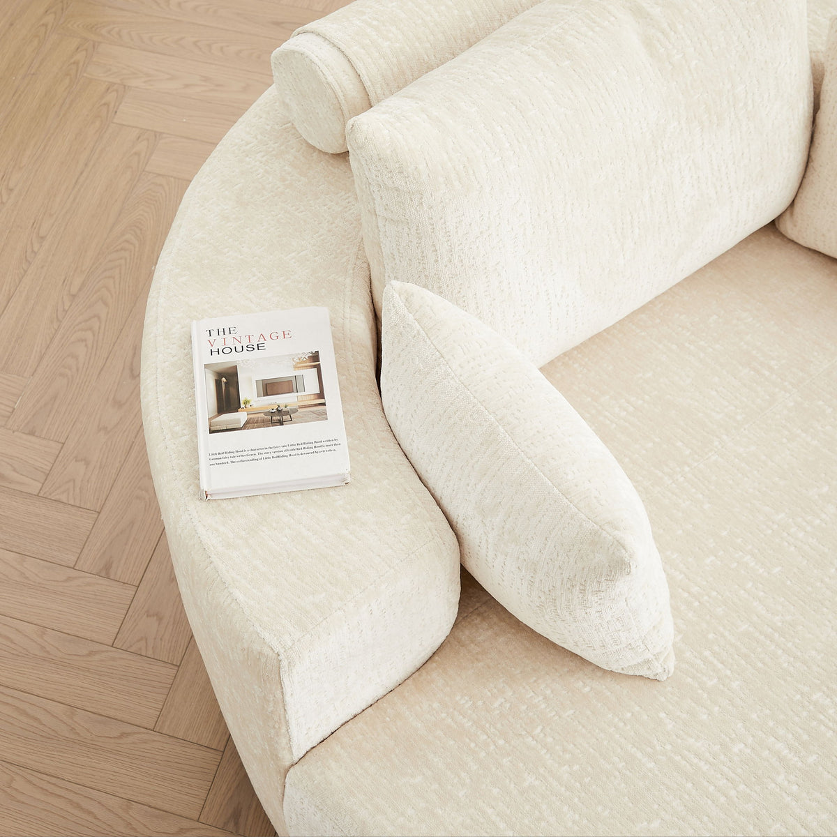 Swivel Chair, Sleeper Design, 360 Degree Rotating Base For Living Room - Beige