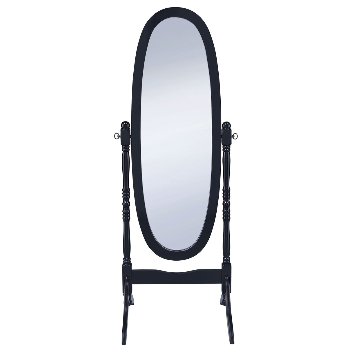Dunne - Cheval Mirror With Oval Frame