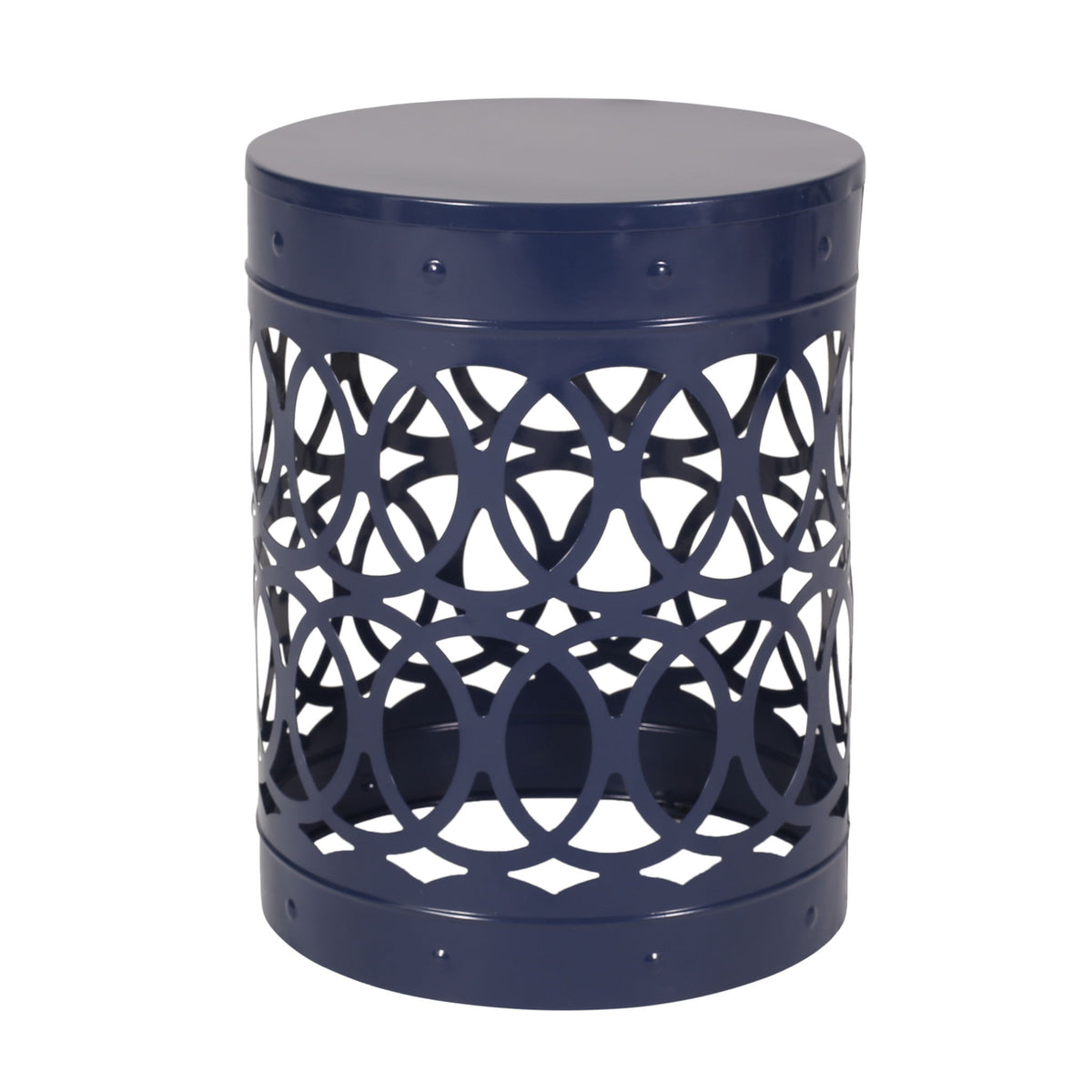 Delight - Powder Coated Iron End Table (Set of 2)
