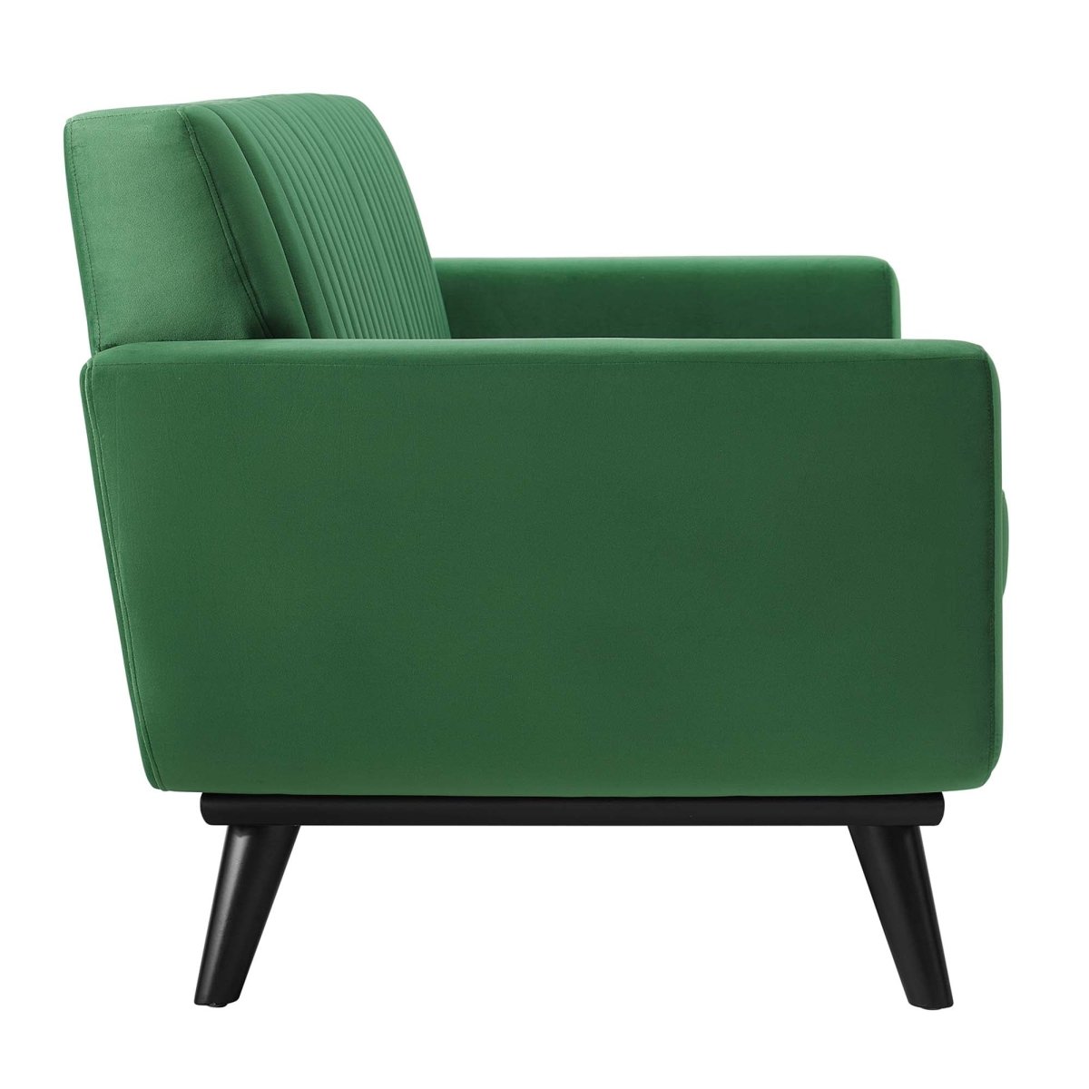 79 - Inch Engage Performance Velvet Channel Tufted Loveseat - Loveseats available at Alpine Outlets in Denver