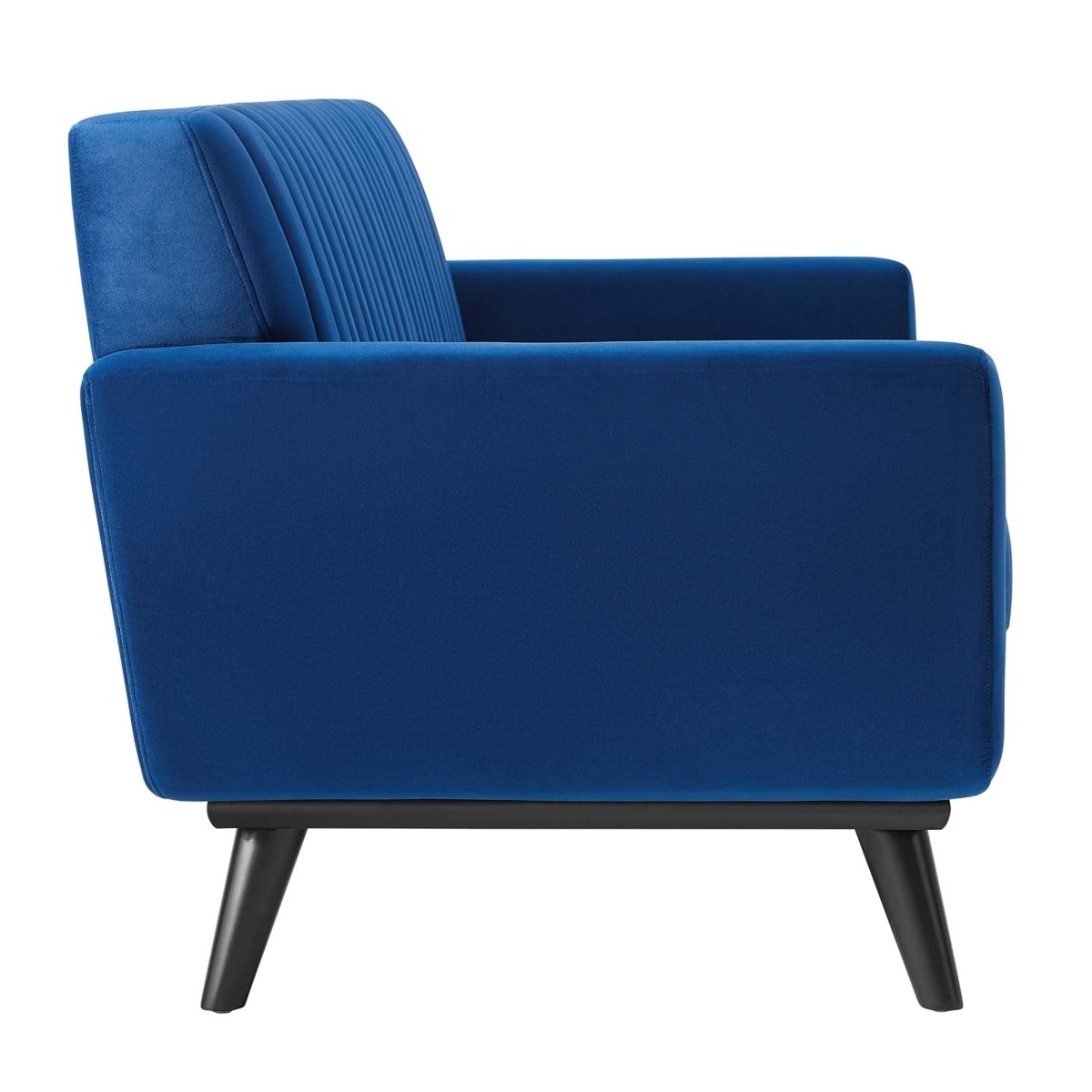79 - Inch Engage Performance Velvet Channel Tufted Loveseat - Loveseats available at Alpine Outlets in Denver