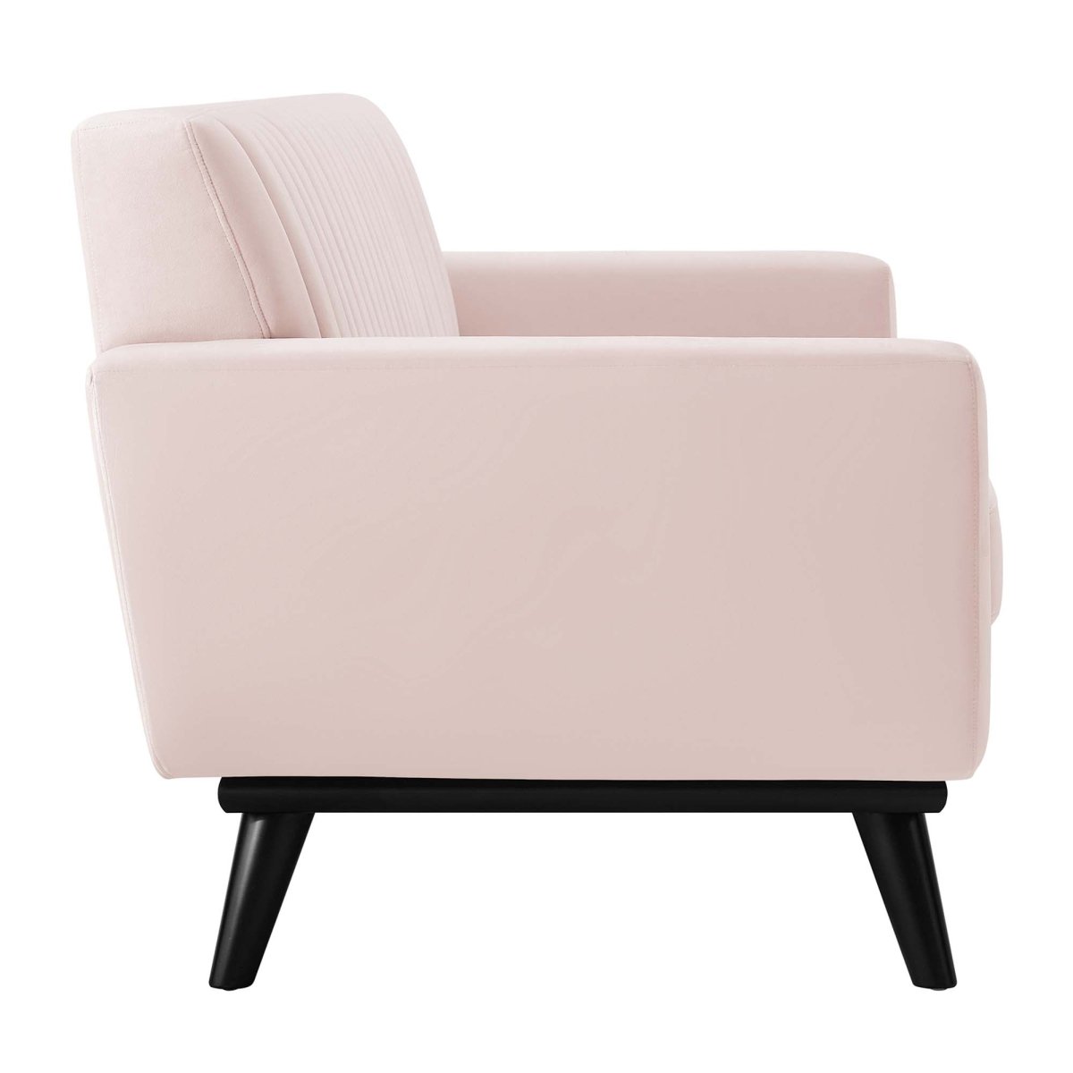 79 - Inch Engage Performance Velvet Channel Tufted Loveseat - Loveseats available at Alpine Outlets in Denver