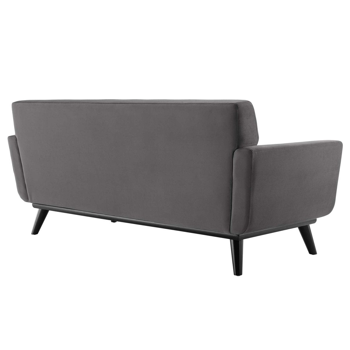 79 - Inch Engage Performance Velvet Channel Tufted Loveseat - Loveseats available at Alpine Outlets in Denver