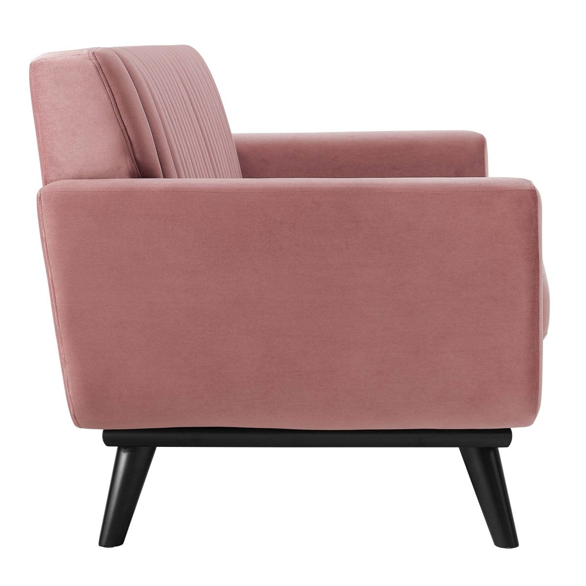 79 - Inch Engage Performance Velvet Channel Tufted Loveseat - Loveseats available at Alpine Outlets in Denver