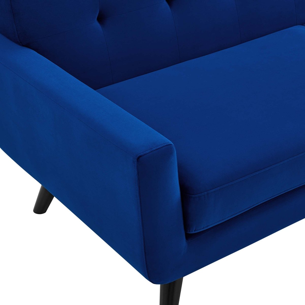 79 Inch Mid - Century Modern Performance Velvet Loveseat - Loveseats available at Alpine Outlets in Denver