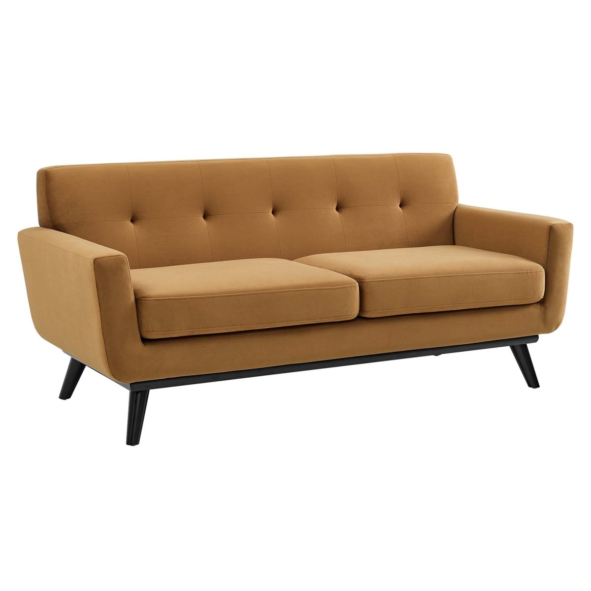 79 Inch Mid - Century Modern Performance Velvet Loveseat - Loveseats available at Alpine Outlets in Denver