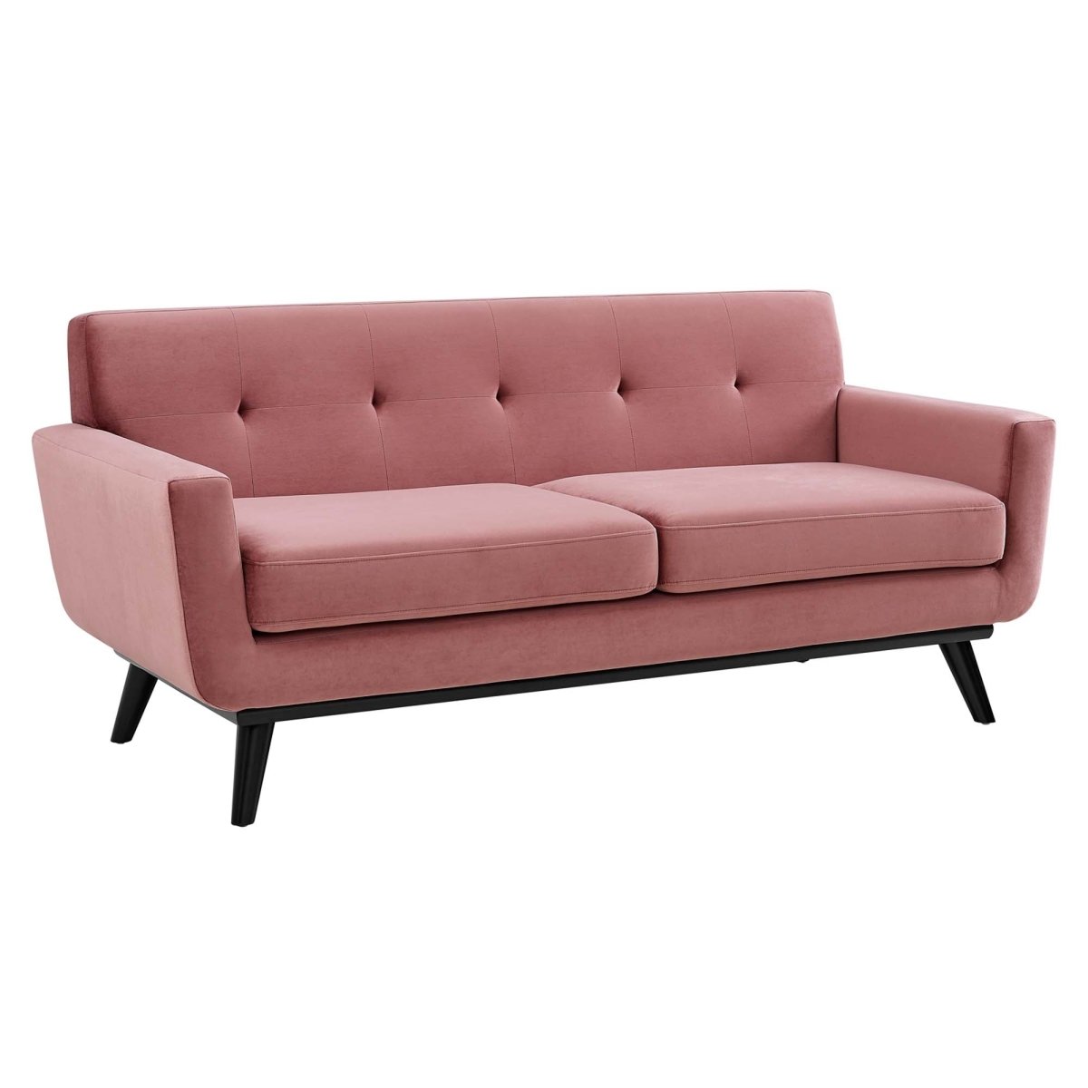 79 Inch Mid - Century Modern Performance Velvet Loveseat - Loveseats available at Alpine Outlets in Denver