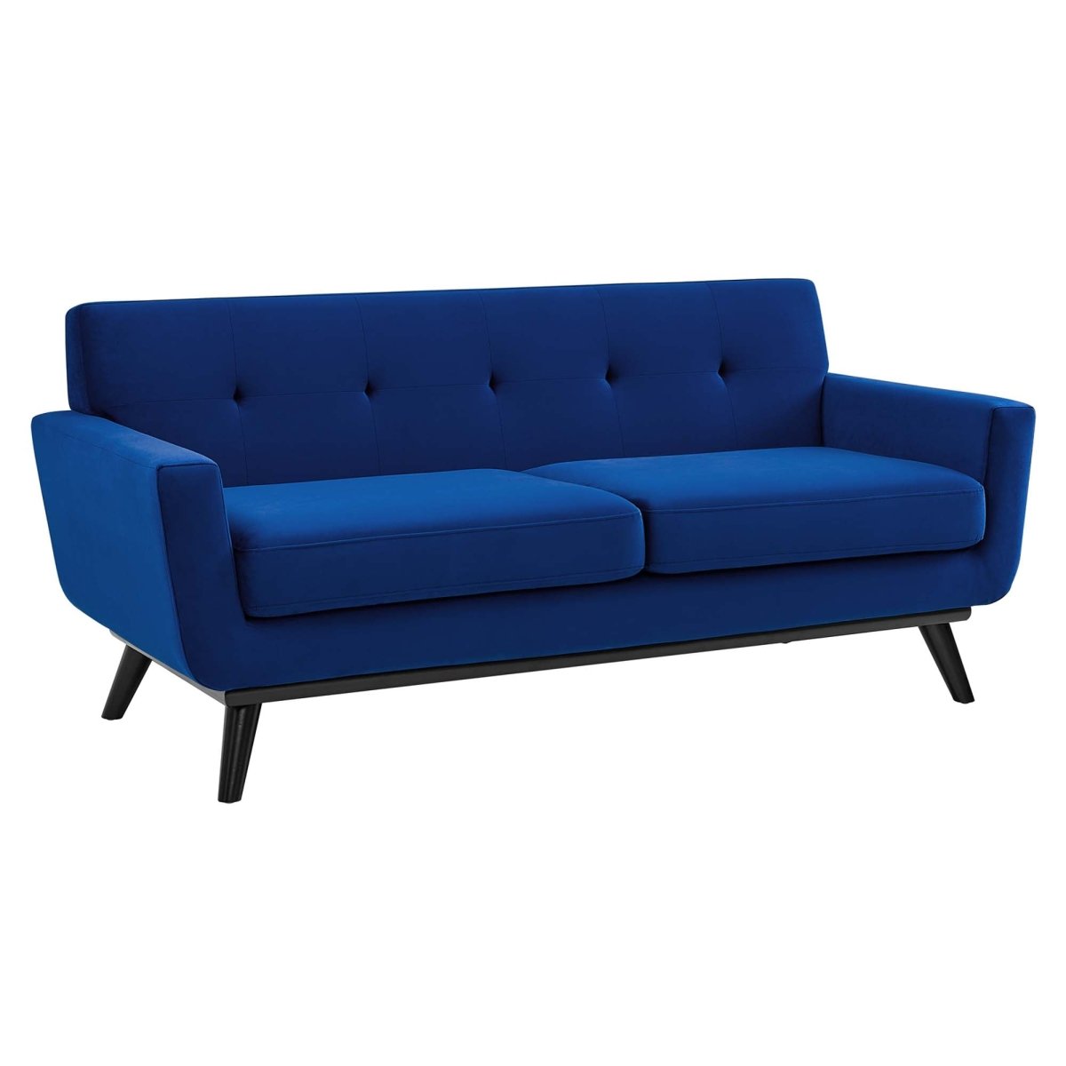 79 Inch Mid - Century Modern Performance Velvet Loveseat - Loveseats available at Alpine Outlets in Denver