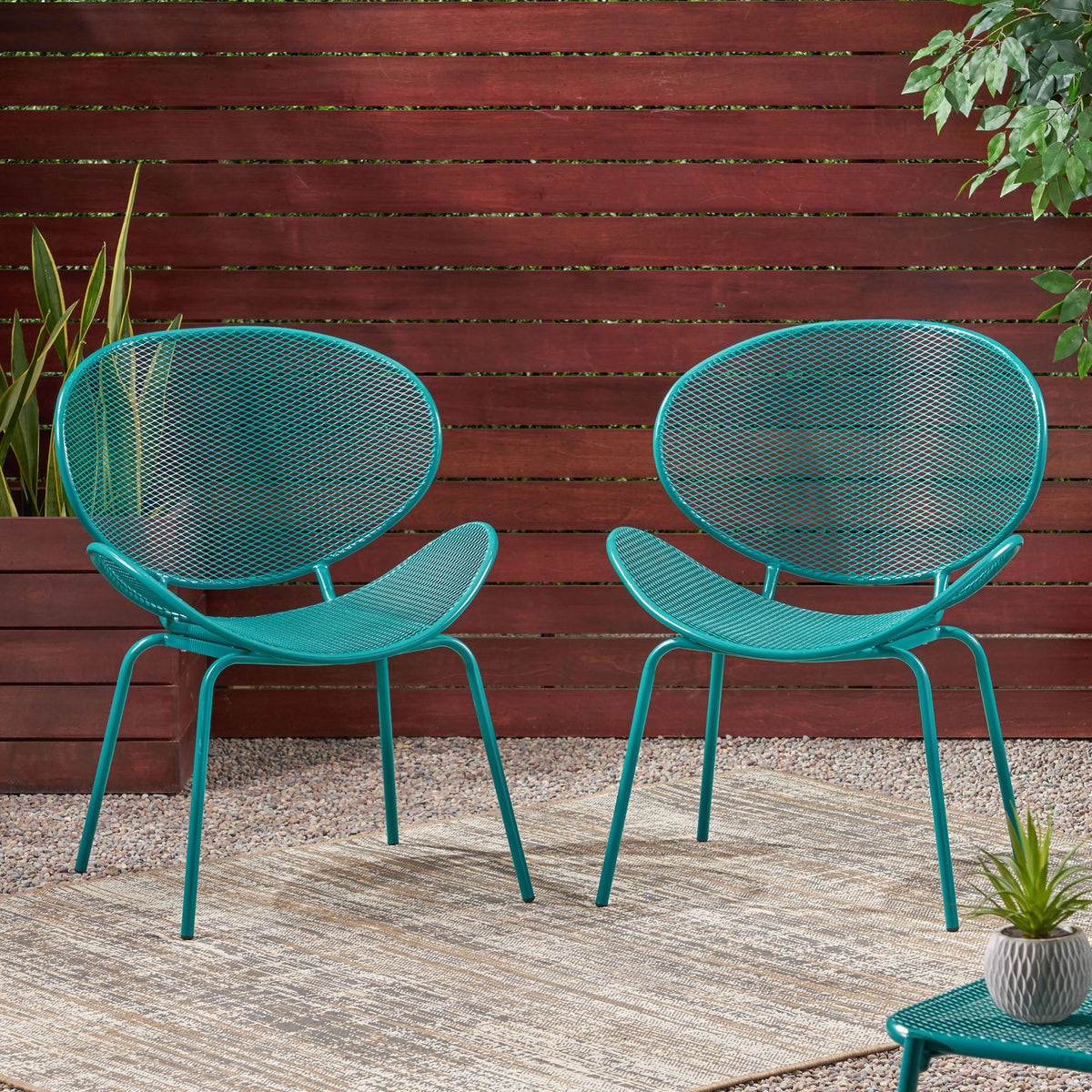 Elba - Contemporary Chair Set For Outdoor Relaxation