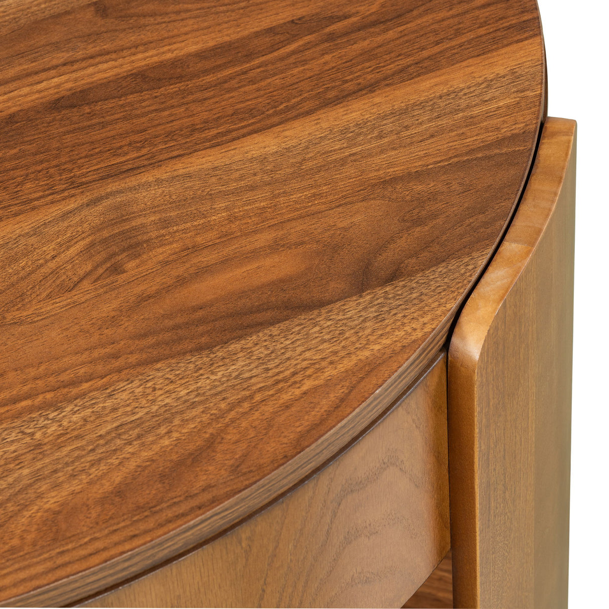 Round Lift Top Coffee Table With Hidden Storage