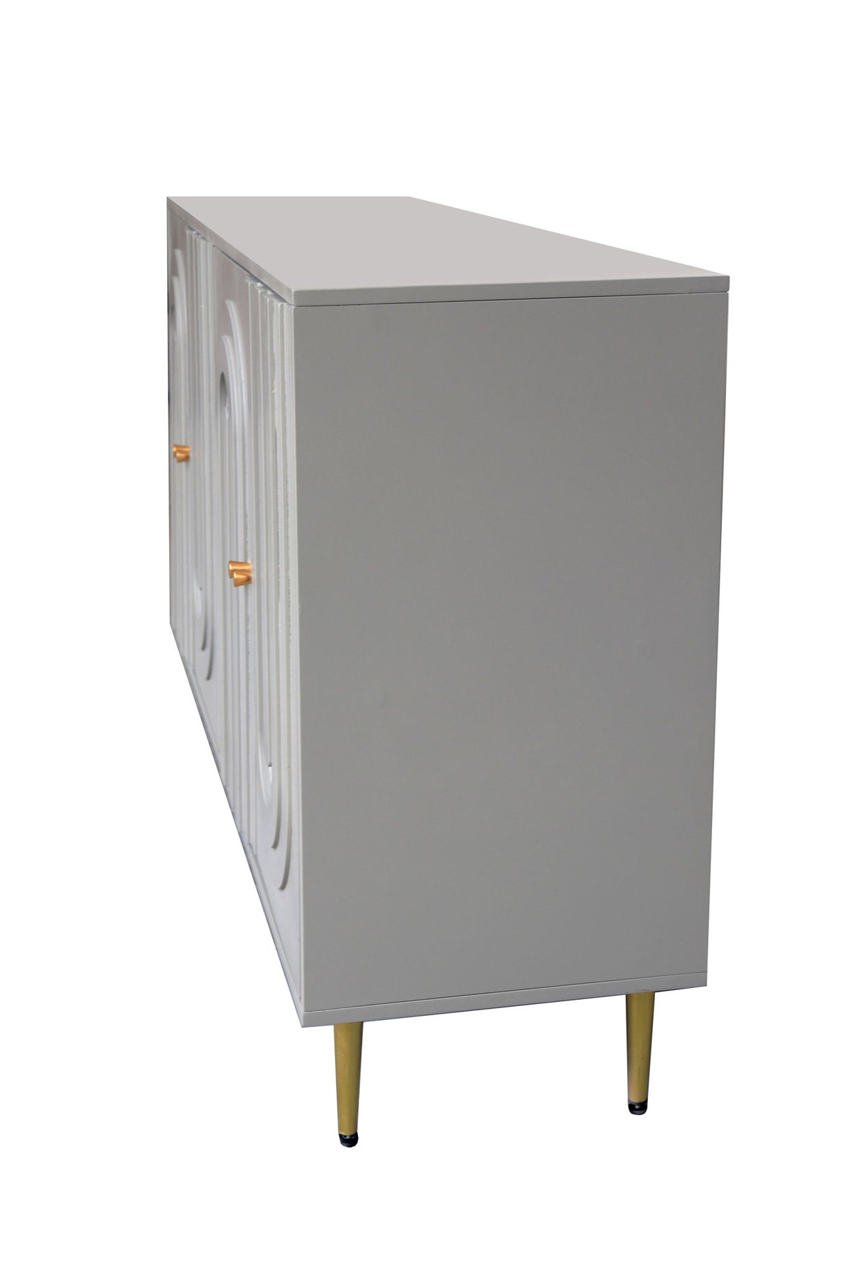 Modern 4 Door Sideboard Buffet Server Cabinet 60in x 33in
