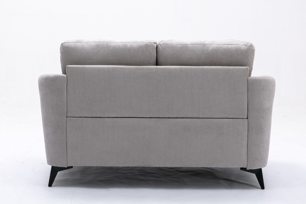 Callie - Living Room Sofa, Loveseat (Set of 2) - Light Gray