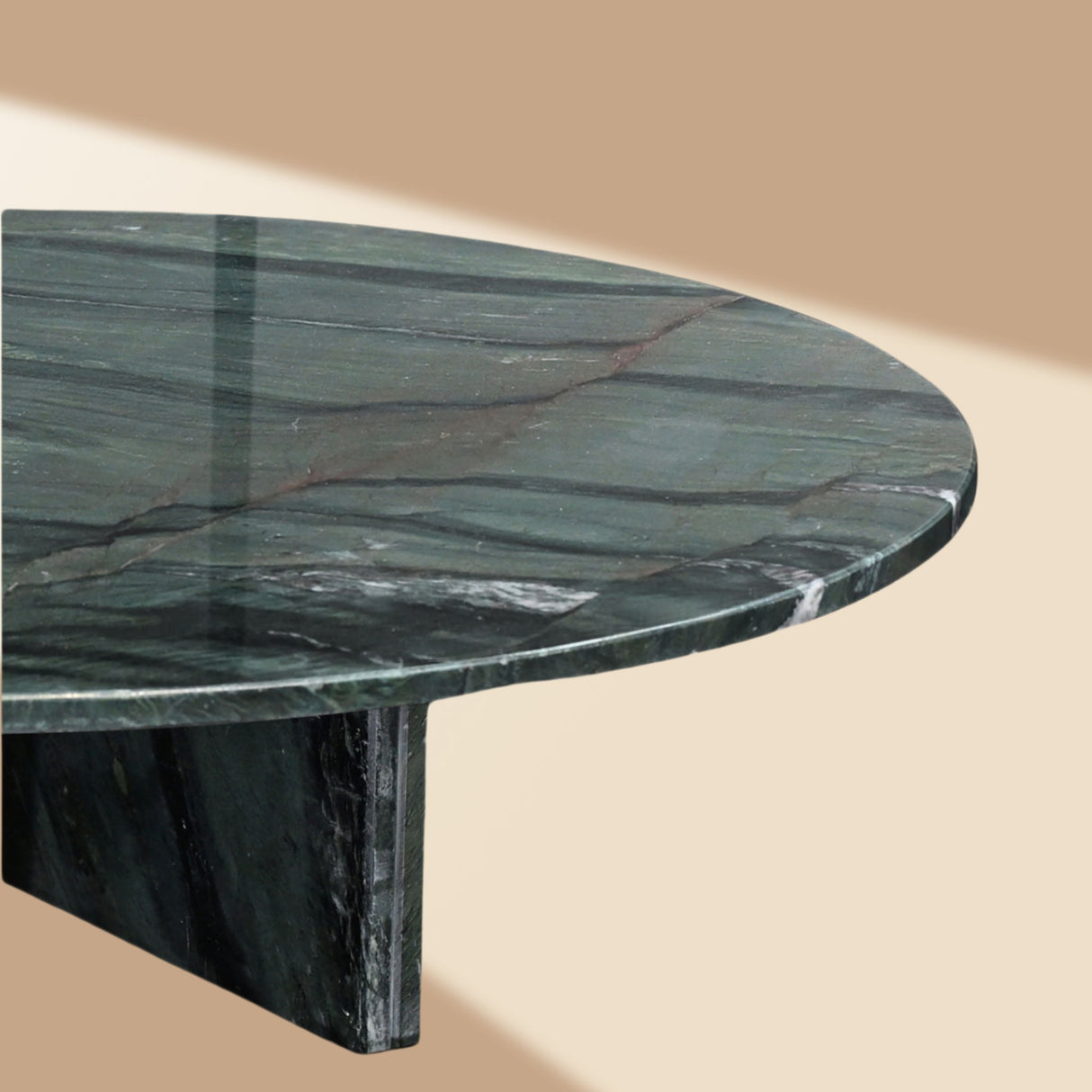 Luxury Coffee Table With Unique Veining, Unique Stone Design
