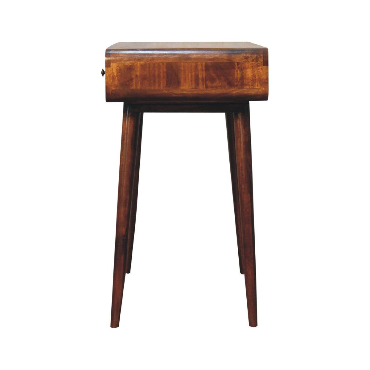 Curved Writing Desk - Chestnut