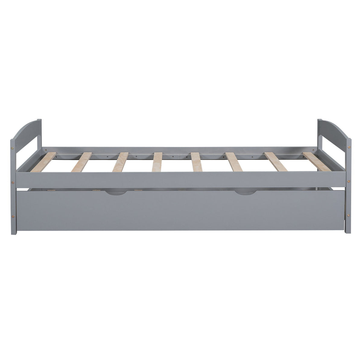 Platform Bed With Trundle