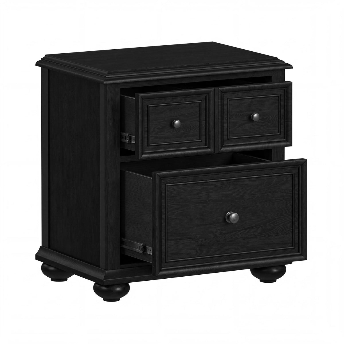 Heritage - Sleigh Bedroom Set - Black