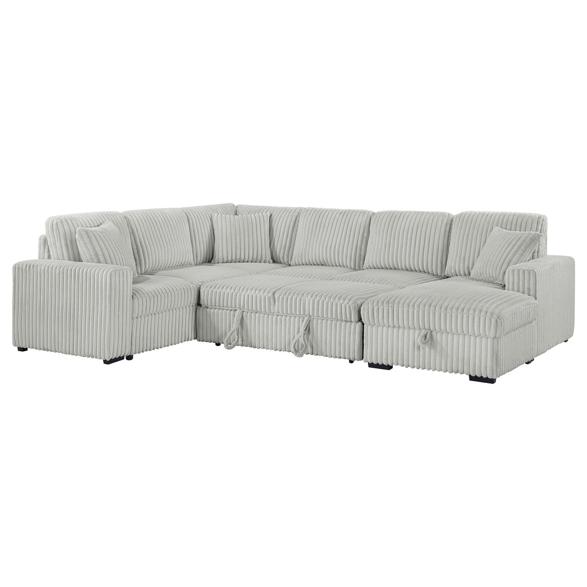 Thurston - Storage Sectional Sofa With Pop Up Bed