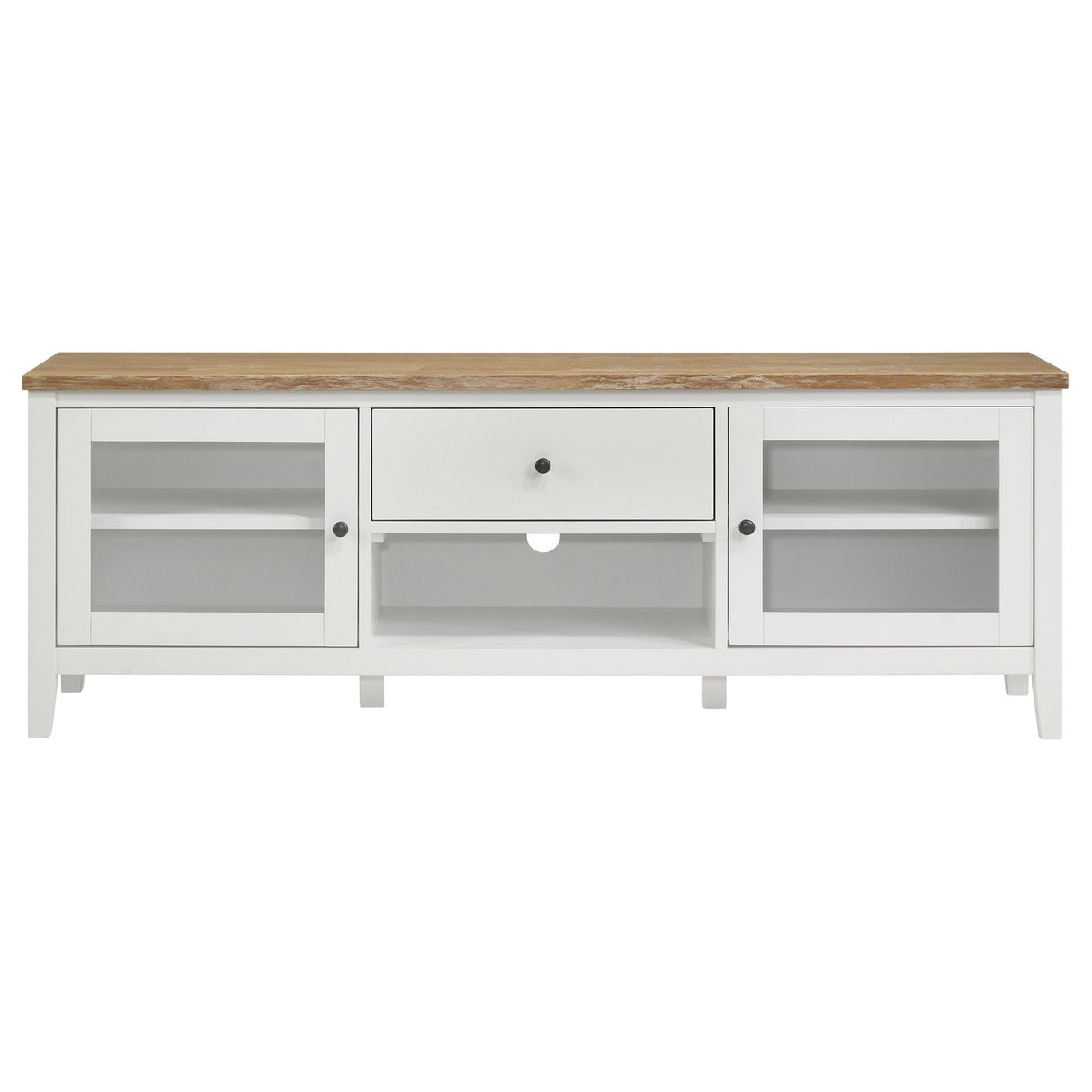 Evanston - 3 Piece 67" TV Stand - White