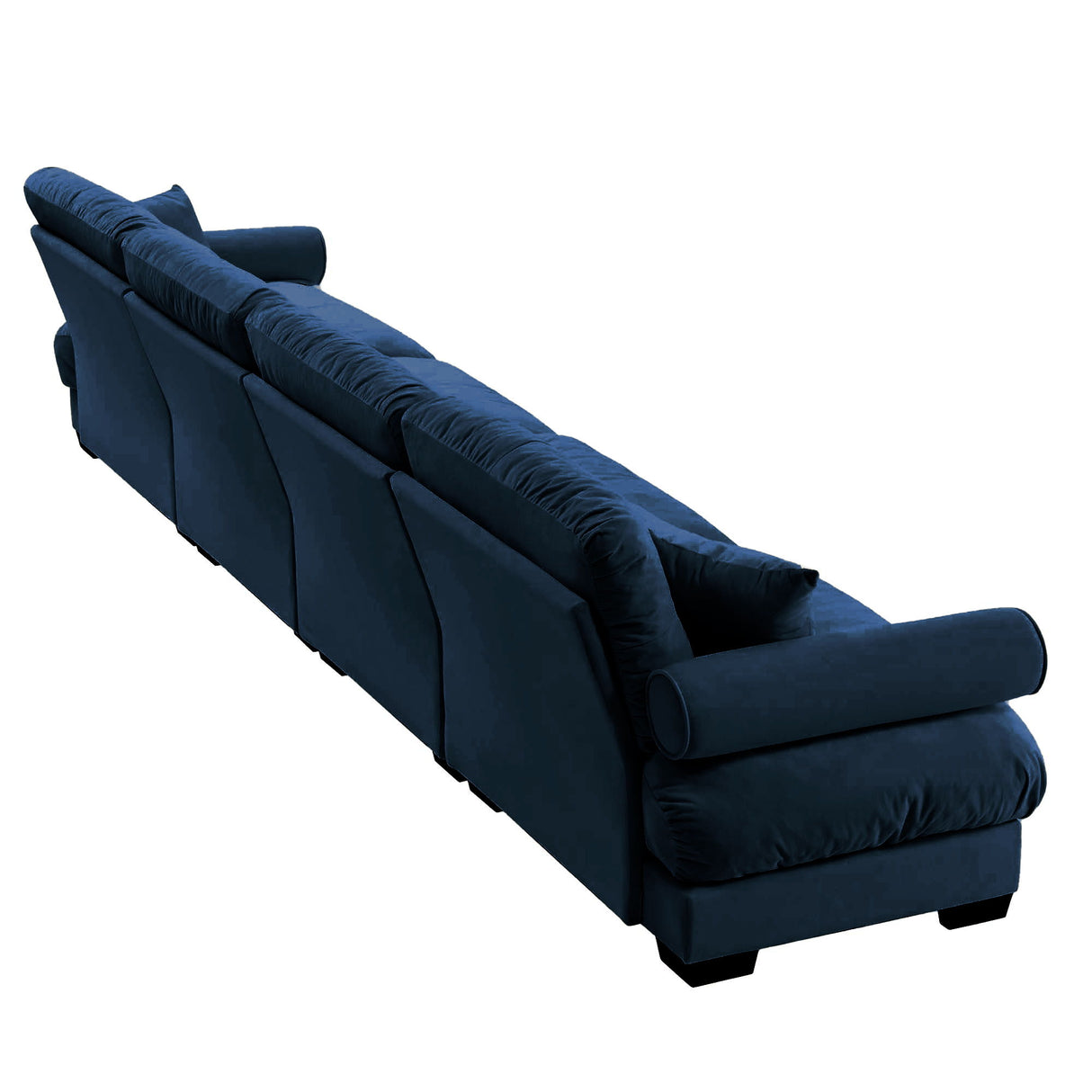 Super Comfort Oversized Modular Sectional Sofa, Deep Seat Convertible L Shaped Couch