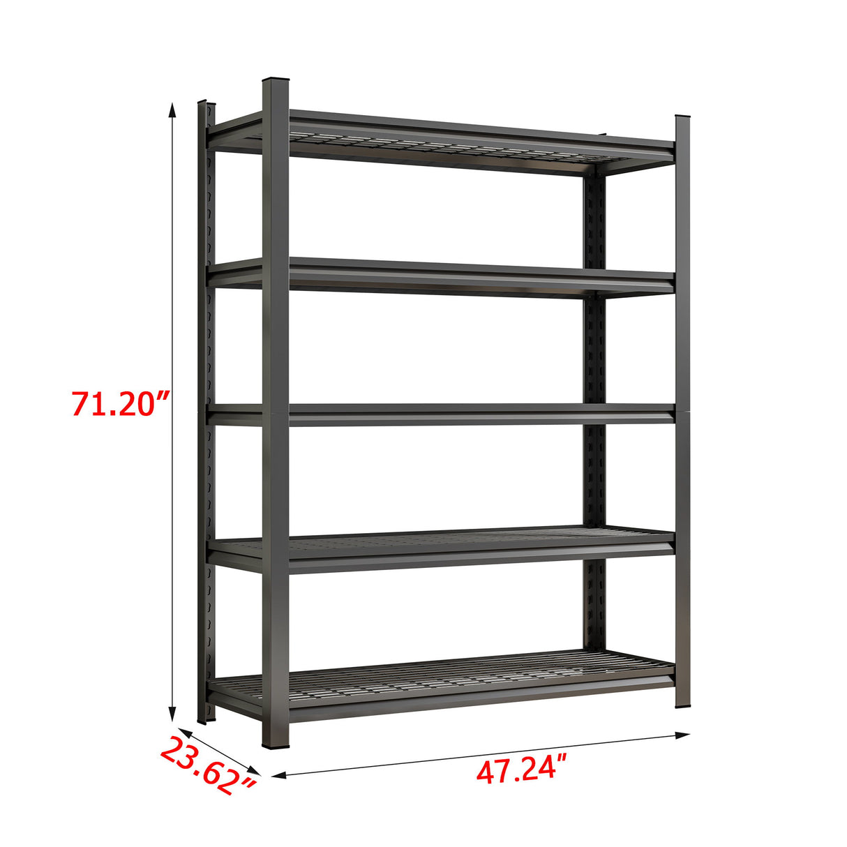 Adjustable Height Storage Rack