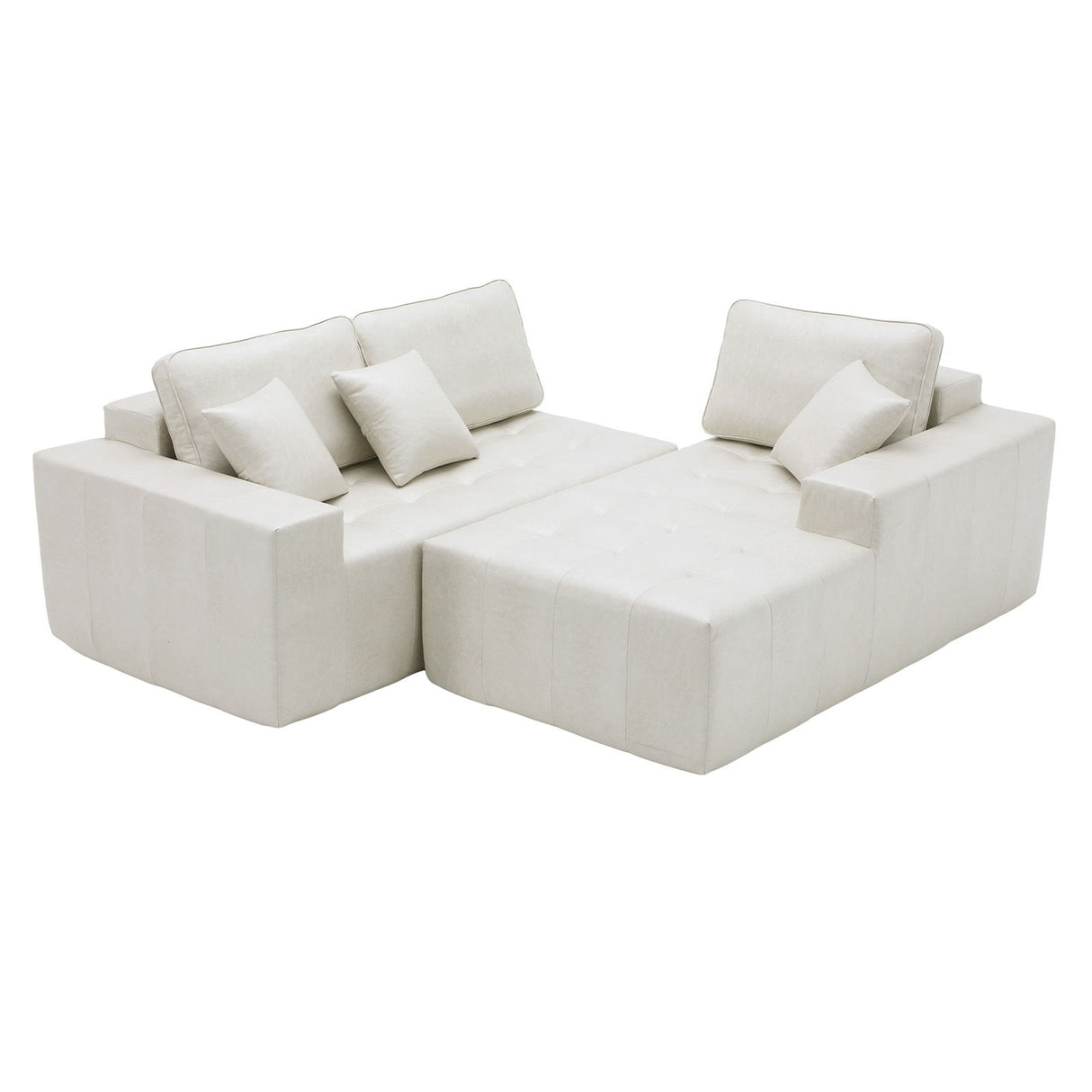 L - Shaped Corner Chaise Sofa Bed