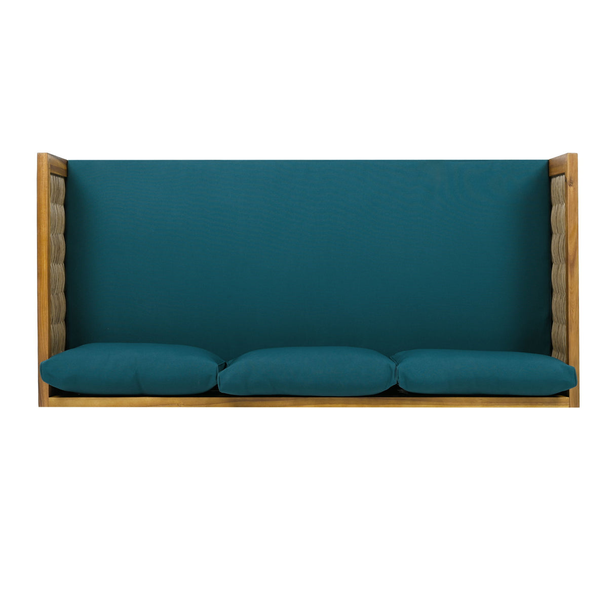 Claremont - 3 Seater Daybed Teak Acacia Wood Water Resistant Cushions