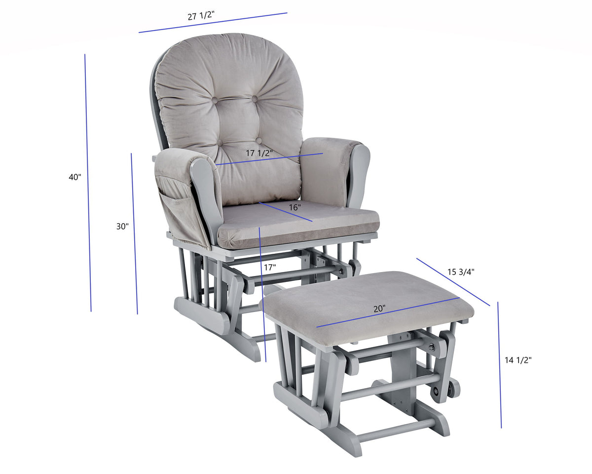 Mason - Glider And Ottoman