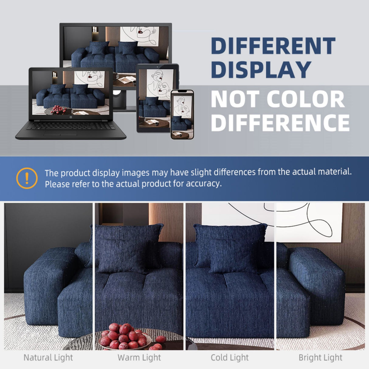Modern Oversized Diy Combination Modular Sectional Sofa With Pillows