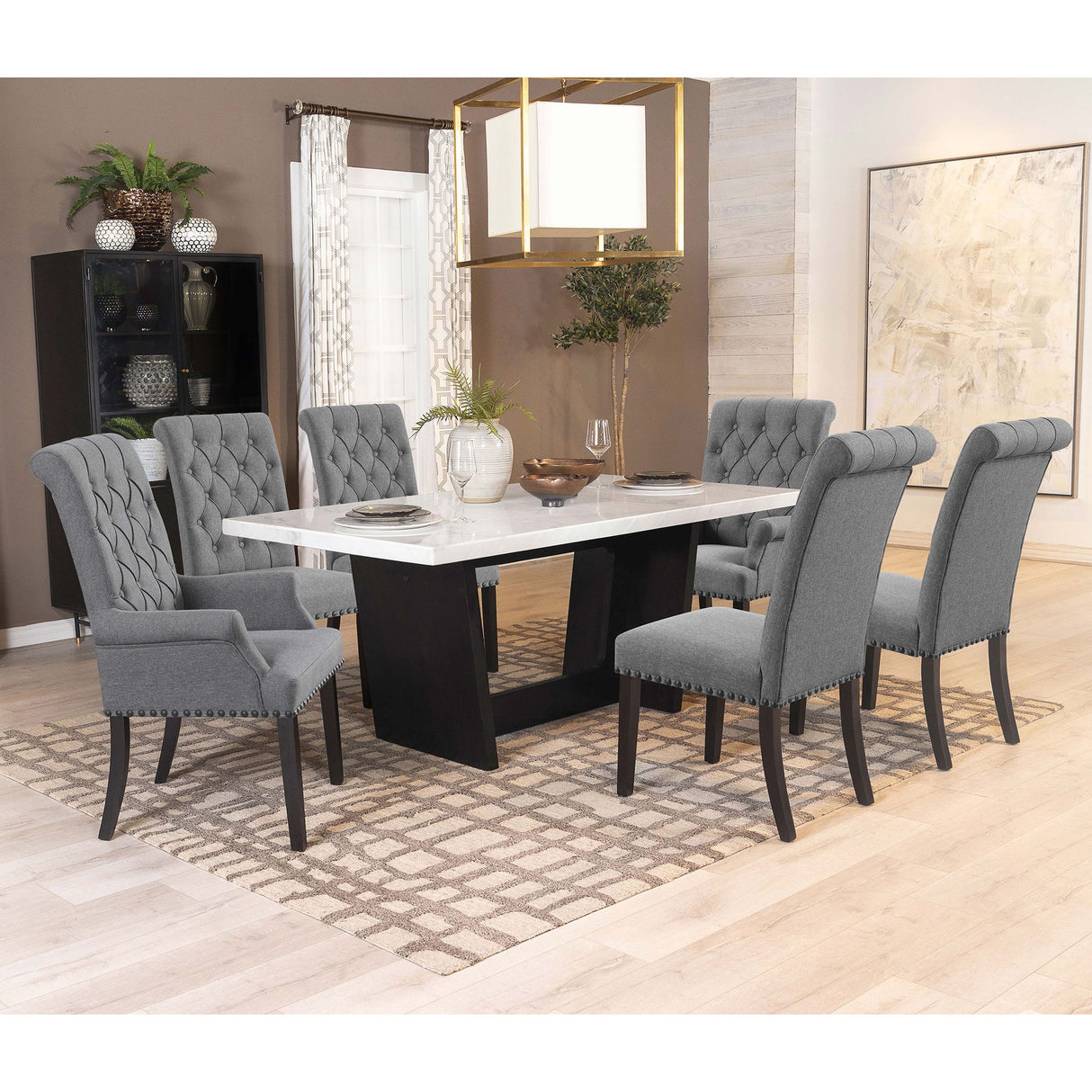 Maroney - Dining Table - Espresso