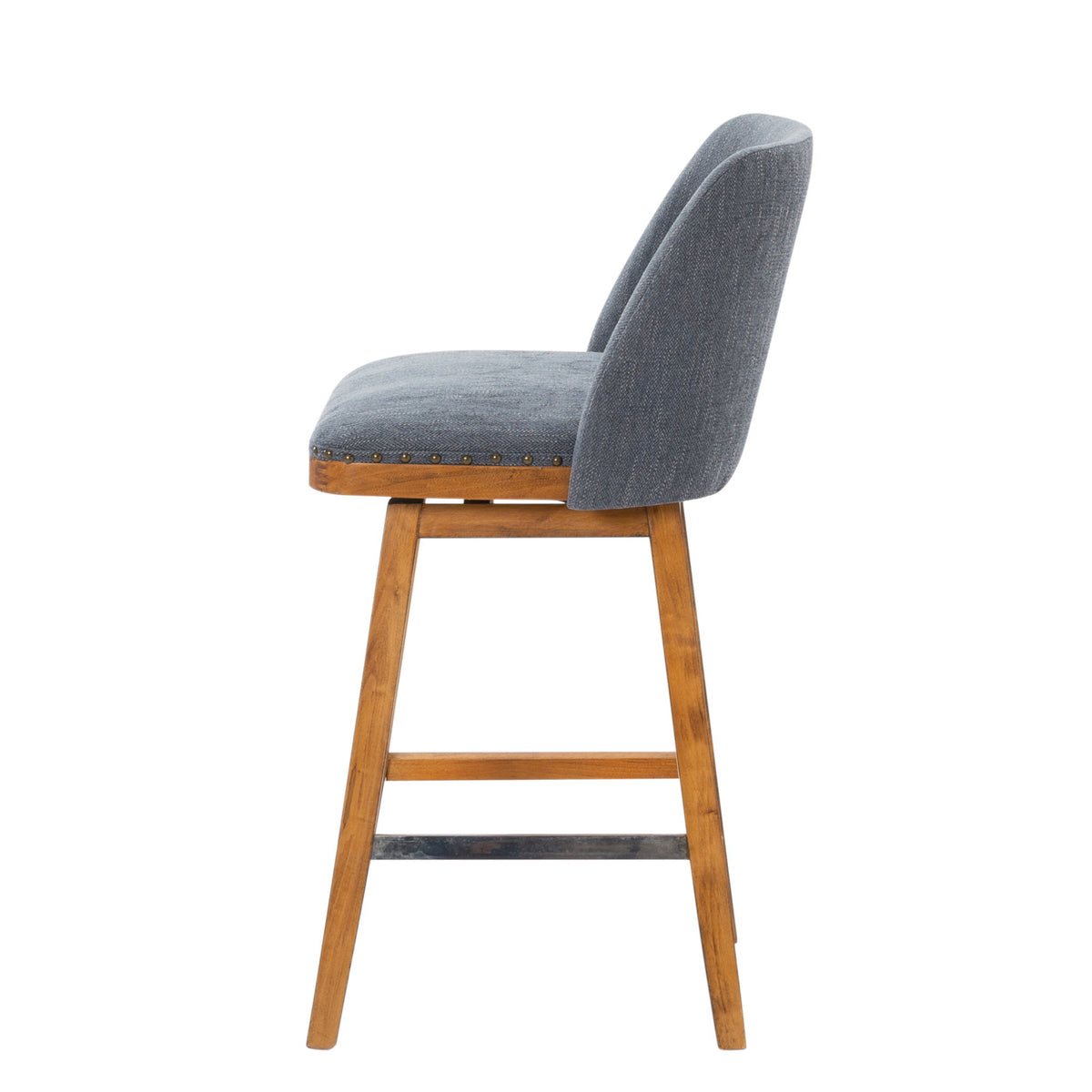 360° Swivel Bar Stool, Counter Height Kitchen Island Chair