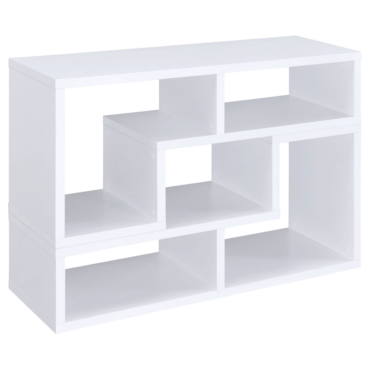 Velma White Multipurpose TV Stand and Bookshelf