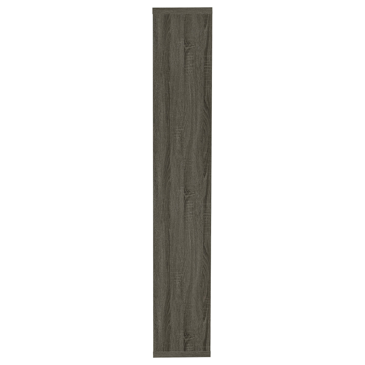 Theo 71-Inch 6-Shelf Bookshelf in Weathered Grey
