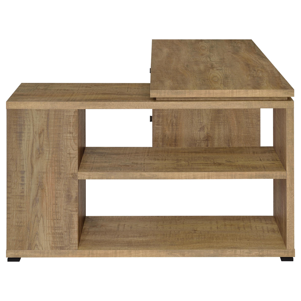 Yvette 60-Inch L-Shape Computer Desk in Mango