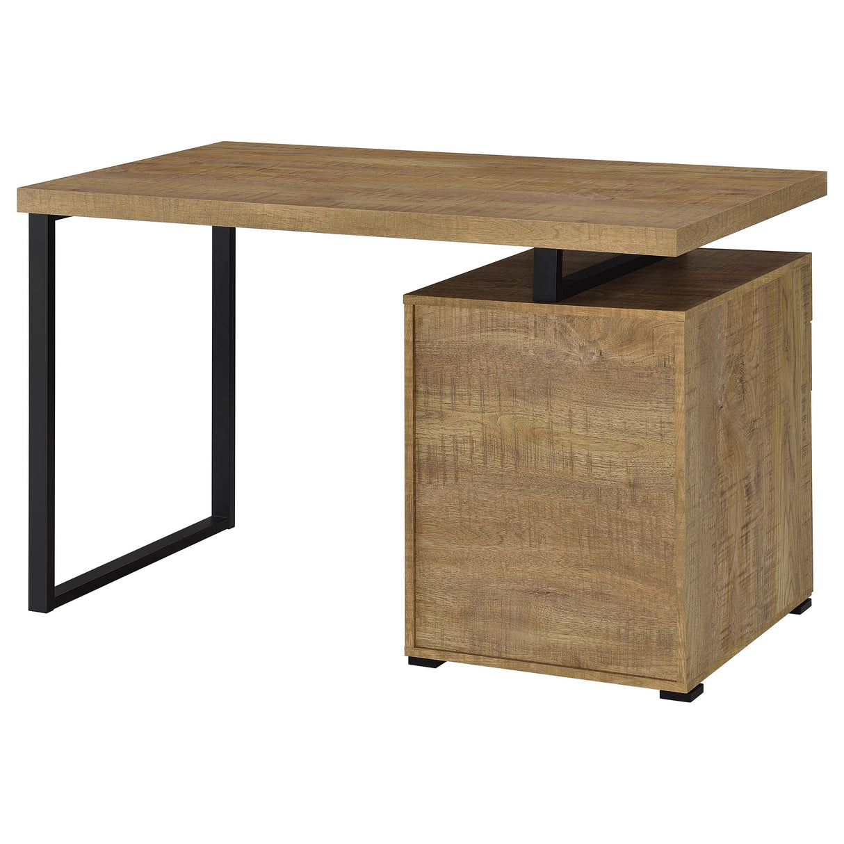 Brennan 47-Inch 3-Drawer Office Computer Desk, Mango